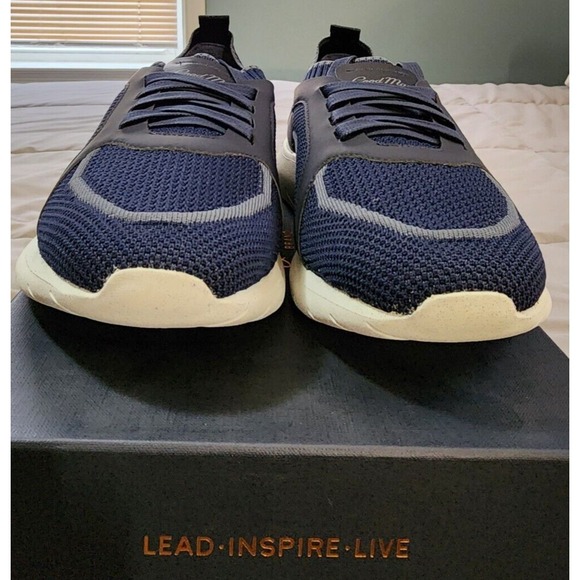 Good Man Brand® (Men\'s 9.5) GMB™ Knit Trainer Sneaker in Sky Captain - $298 main image 9